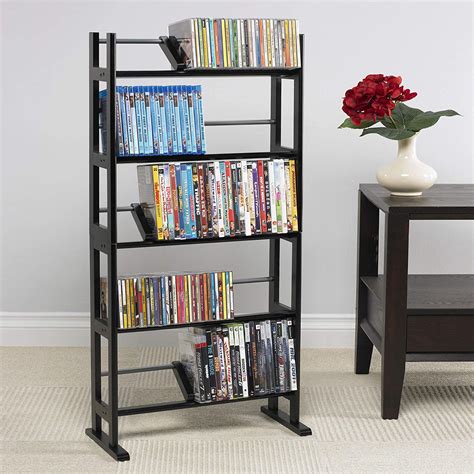 dvd metal storage box|stackable DVD storage racks.